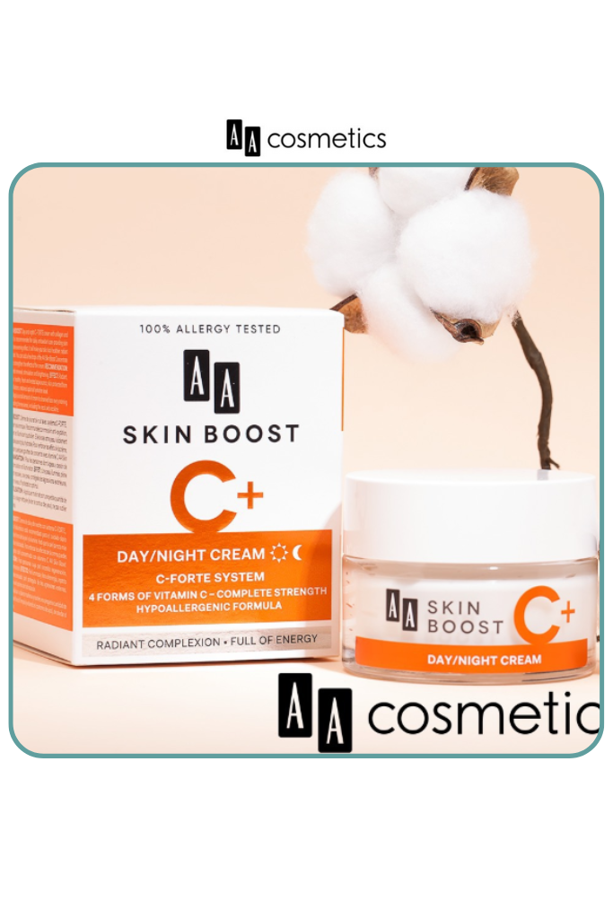 Kem dưỡng trắng AA Skin Boost C+ của AA Cosmetics CHÂU ÂU