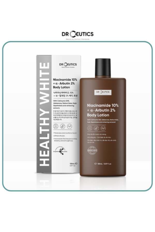 NIACINAMIDE 10% + α – ARBUTIN 2% BODY LOTION