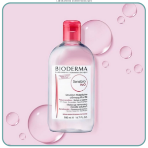 Nước Tẩy Trang Bioderma Hồng Dành Cho Da Nhạy Cảm 500ml Sensibio H2O